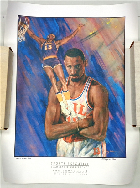 Wilt Chamberlain 22x29 AP Litho