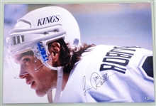 Luc Robitaille Autographed 20x30 Canvas