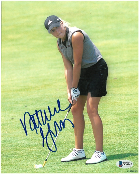 Natalie Gulbis Autographed 8x10 Photo (Vertical)