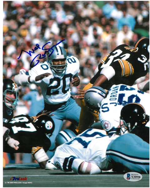 Mel Renfro Autographed 8x10 Photo