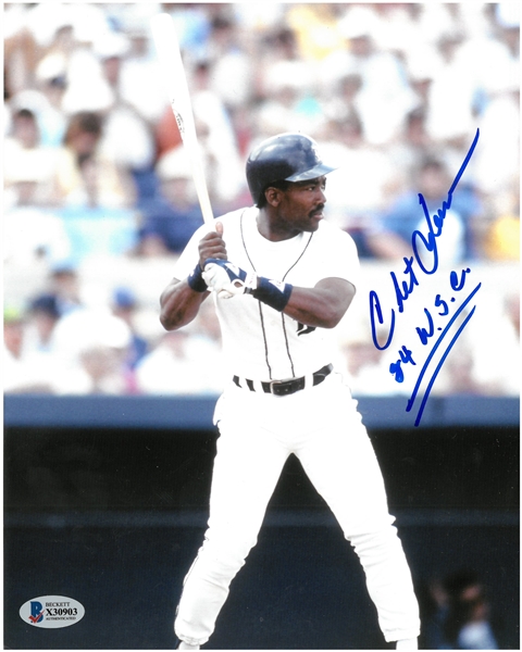 Chet Lemon Autographed 8x10 Photo
