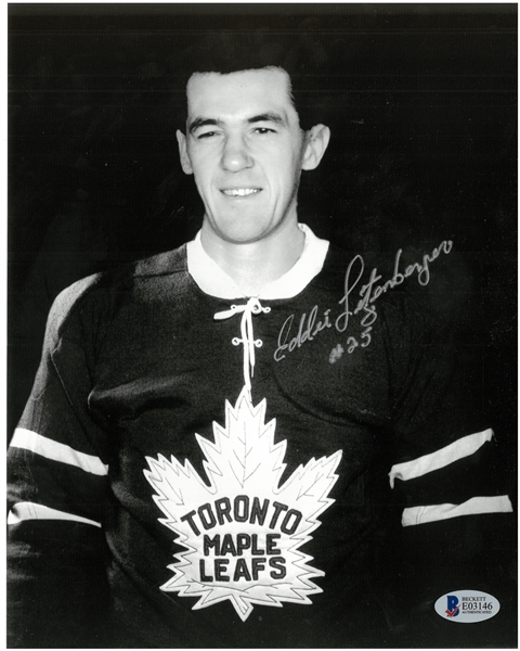 Eddie Litzenberger Autographed 8x10 Photo