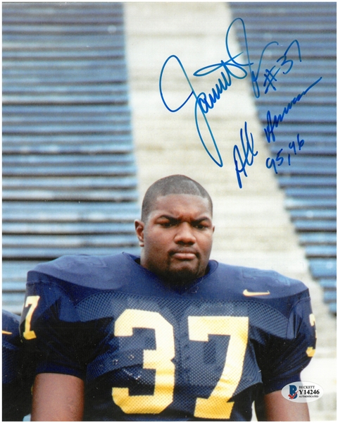 Jarrett Irons Autographed 8x10 Photo
