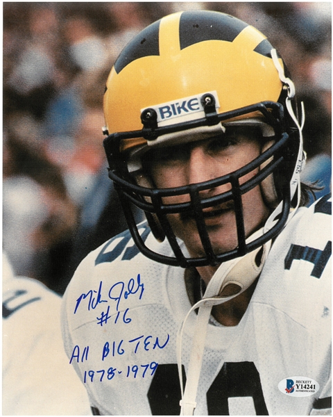 Mike Jolly Autographed 8x10 Photo