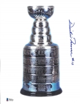 Dickie Moore Autographed 8.5x11 Cup Photo