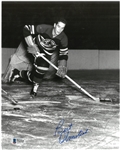 Bert Olmstead Autographed 8x10 Photo