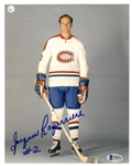 Jacques Laperriere Autographed 8x10 Photo