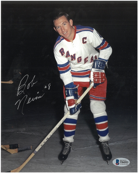 Bob Nevin Autographed 8x10 Photo