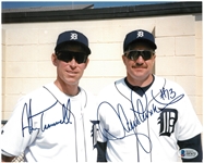 Alan Trammell & Lance Parrish Autographed 8x10 Photo