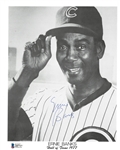 Ernie Banks Autographed 8x10 Photo