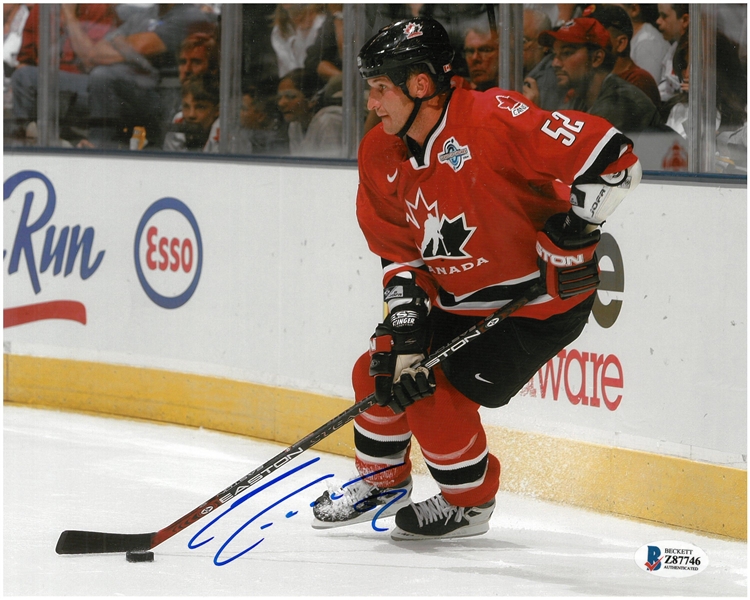Adam Foote Autographed 8x10 Photo