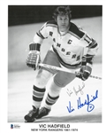 Vic Hadfield Autographed 8x10 Photo