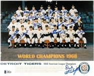 1968 Tigers 8x10 Signed by 22