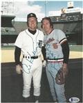 Al Kaline & Brooks Robinson Autographed 8x10 Photo
