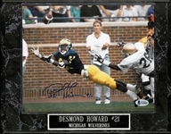 Desmond Howard Autographed 8x10 Photo Plaque