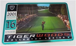 Tiger Woods 2001 Masters Champion Golf Ball Set