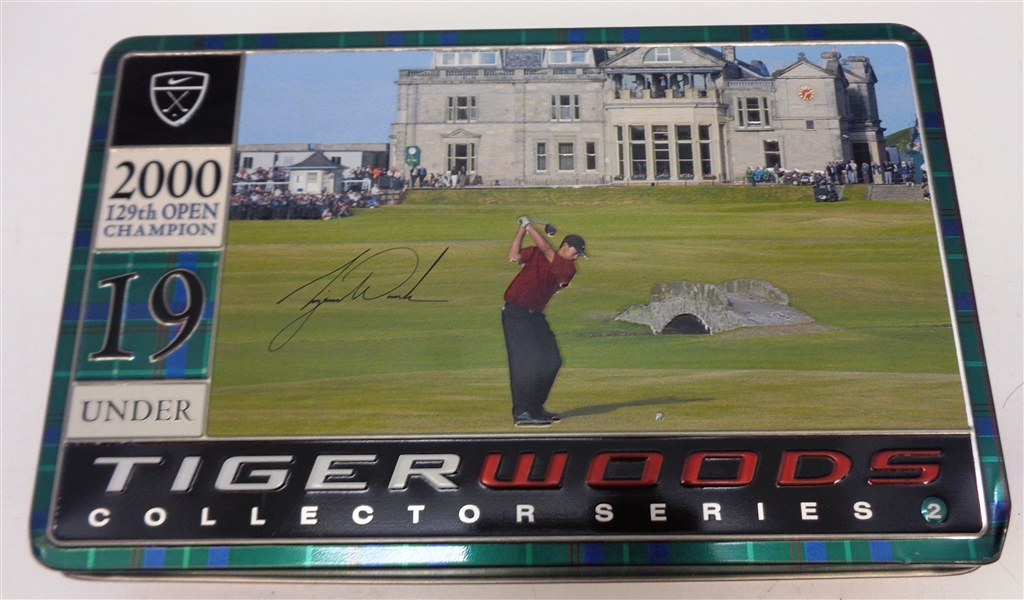 Tiger Woods 2000 129th Open Champion Golf Ball Set