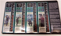 Tiger Woods 2000 129th Open Champion Golf Ball Set