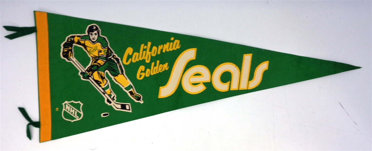 California Golden Seals Vintage Pennant