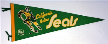 California Golden Seals Vintage Pennant