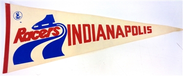 Indianapolis Racers Vintage Pennant