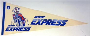Detroit Express 1978-80 Vintage Pennant