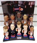 Detroit Pistons Mini Bobblehead Lot