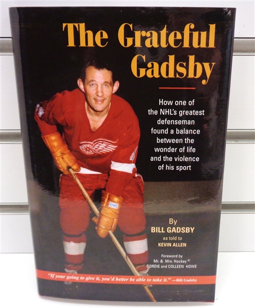 Bill Gadsby Autographed Book