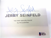Jerry Seinfeld Autographed Is This Anything? Book