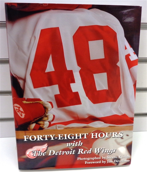 Brett Hull Autographed "48 Hours" Book