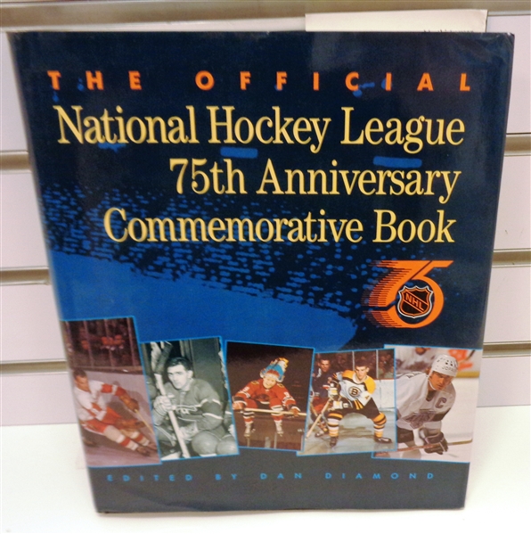 Ted Lindsays Personal Book Signed 3X by Scotty Morrison