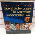 Ted Lindsay's Personal Book Signed 3X by Scotty Morrison
