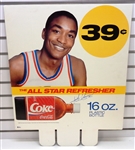 Isiah Thomas Autographed 23x29 Coke Cardboard Ad