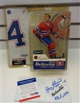 Jean Beliveau Autographed McFarlane Figure