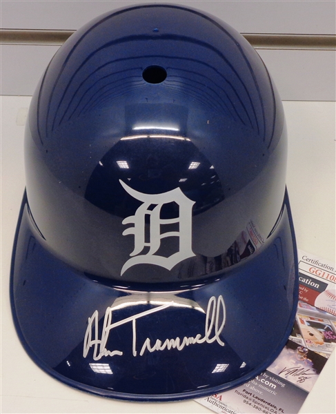 Alan Trammell Autographed Replica Batting Helmet