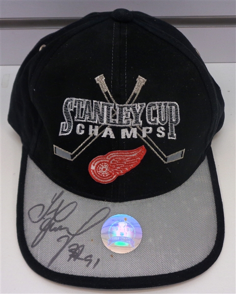 Sergei Fedorov Autographed 98 Stanley Cup Hat
