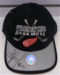 Sergei Fedorov Autographed 98 Stanley Cup Hat