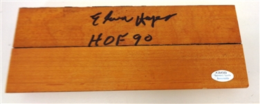 Elvin Hayes Autographed 8x3 Court Piece
