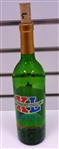 2006 Super Bowl XL Etched Glass Wine Bottle