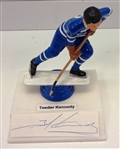 Ted Kennedy Autographed Mini Figurine