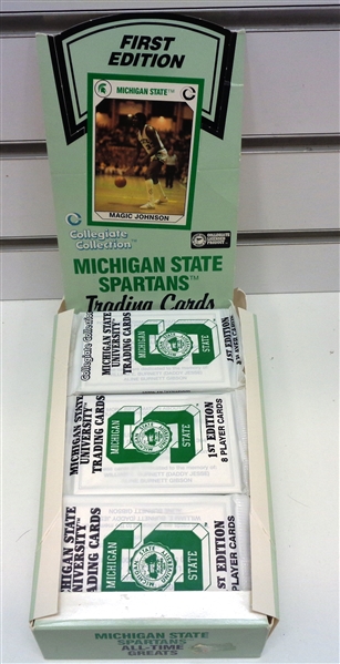 MSU Spartans Cards Wax Box