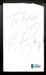 Sergei Fedorov Autographed Cut
