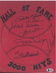 3000 Hit Club Autographed Custom Drawing