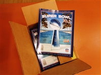 Lot of 17 Super Bowl XLI Programs