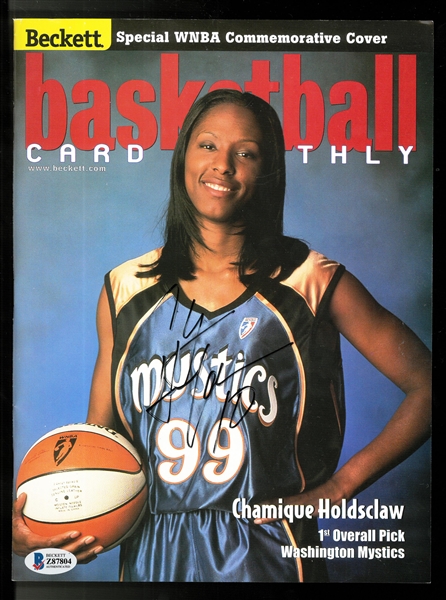 Chamique Holdsclaw Autographed Beckett Price Guide
