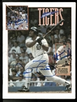 Fielder/Trammell/Whitaker Autographed 1991 Program