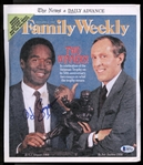 O.J. Simpson Autographed 1984 Family Weekly