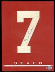 Ted Lindsay Autographed #7 Book