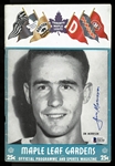 Jim Morrison Autographed Maple Leafs Program