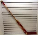 Mike Vernon Autographed Game Used Stick inscribed 1997 Stanley Cup